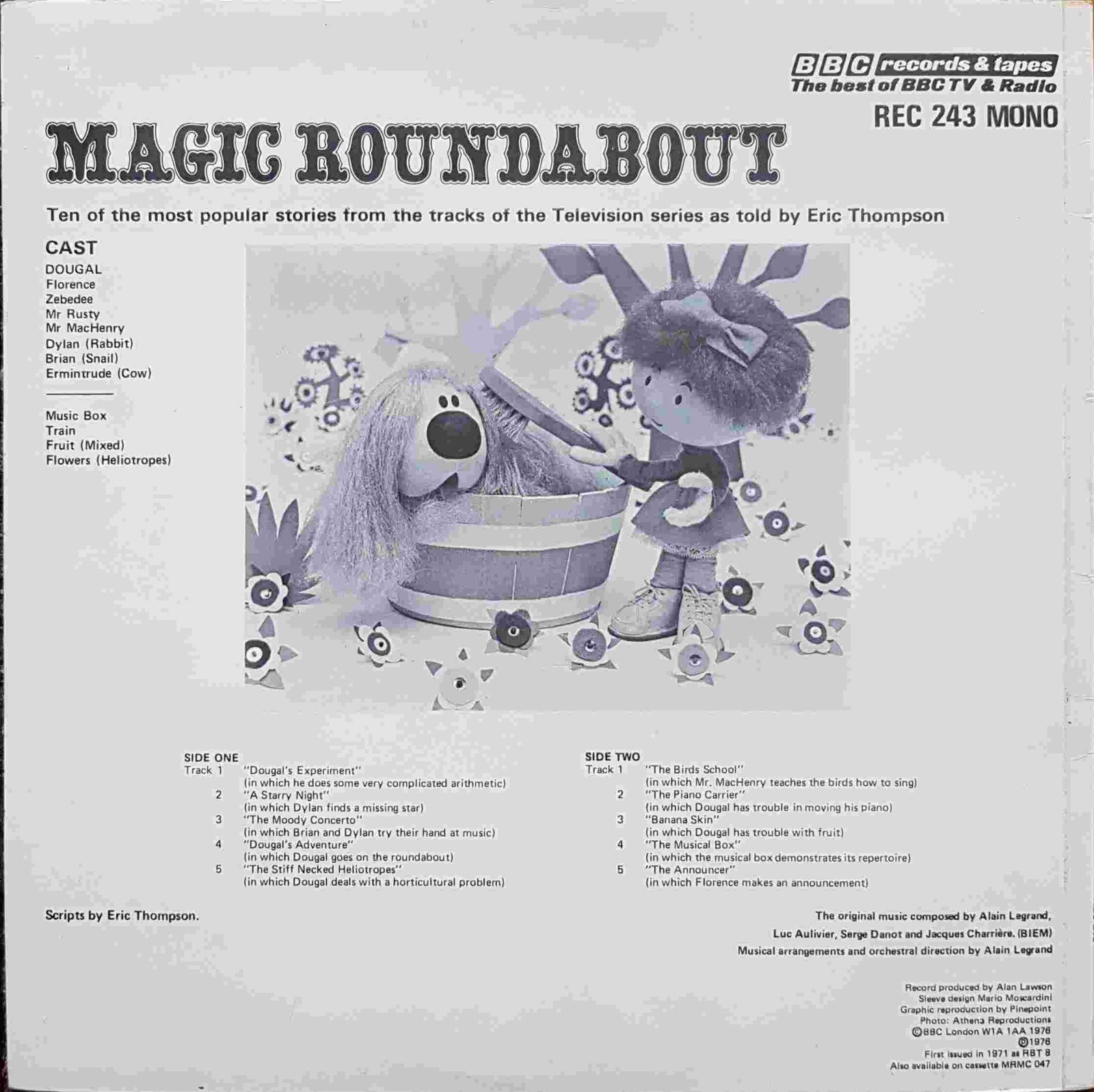 Back cover of REC 243